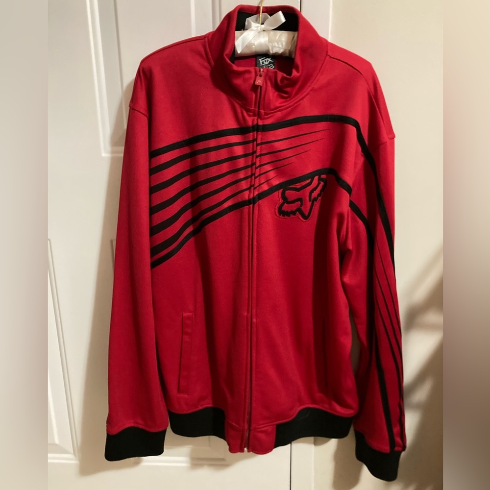 FOX jacket brick red (xxl)